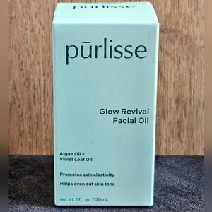 PURLISSE Glow Revival Facial Oil w Algea & Violet Leaf Oil NEW 1oz MSRP $49